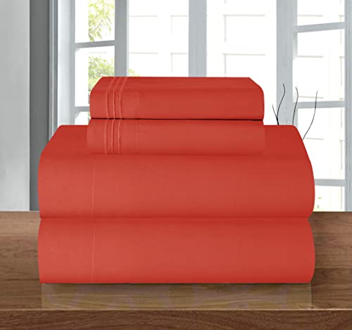 Elegant Comfort Luxury Soft 1500 Thread Count Egyptian 4-Piece Premium Hotel Quality