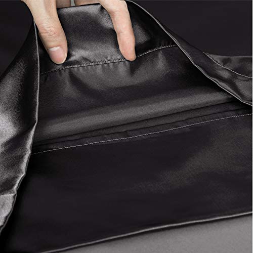 Bedsure Satin Pillow Cases 2 Pack Queen -