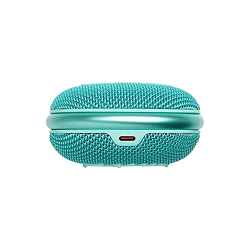 JBL Clip 4 - Portable Mini Bluetooth Speaker, Big Audio and Punchy bass, Integrated Carabiner, IP67 Waterproof and dustproof, 10 Hours of Playtime, Speaker for Home, Outdoor and Travel - (Blue)