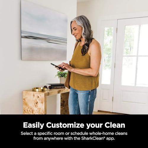 Shark AI Ultra 2-in-1 Robot Vacuum & Mop with Sonic Mopping, Matrix Clean, Home Mapping, HEPA Bagless Self Empty Base and 2 Microfiber Mopping Pads