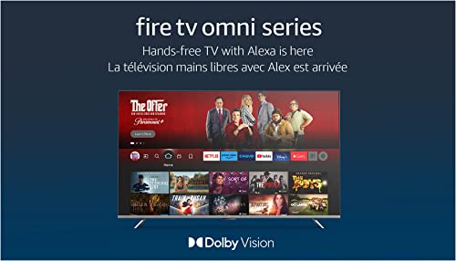 Amazon Fire TV 55" Omni Series 4K UHD smart TV, hands-free with Alexa