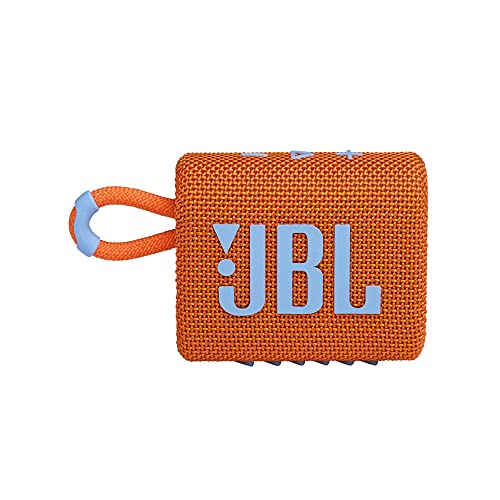JBL Go 3: Portable Speaker with Bluetooth, Built-in Battery, Waterproof and Dustproof Feature Black