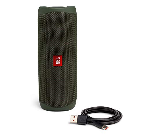 JBL Flip 5 Portable Waterproof Wireless Bluetooth Speaker with up to 12 Hours of Battery Life - Black
