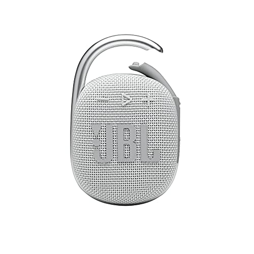 JBL Clip 4 - Portable Mini Bluetooth Speaker, Big Audio and Punchy bass, Integrated Carabiner, IP67 Waterproof and dustproof, 10 Hours of Playtime, Speaker for Home, Outdoor and Travel - (Blue)