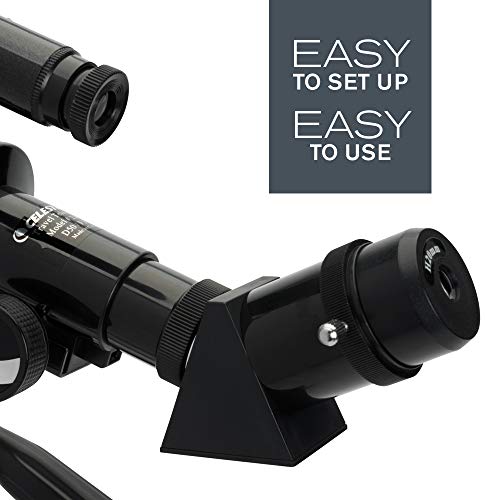 Celestron - 70mm Travel Scope - Portable Refractor Telescope - Fully-Coated Glass Optics - Ideal Telescope for Beginners - BONUS Astronomy Software Package