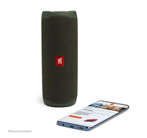 JBL Flip 5 Portable Waterproof Wireless Bluetooth Speaker with up to 12 Hours of Battery Life - Black