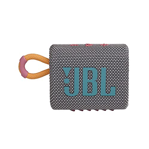 JBL Go 3: Portable Speaker with Bluetooth, Built-in Battery, Waterproof and Dustproof Feature Black
