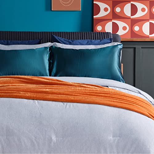 Bedsure Satin Pillow Cases 2 Pack Queen -