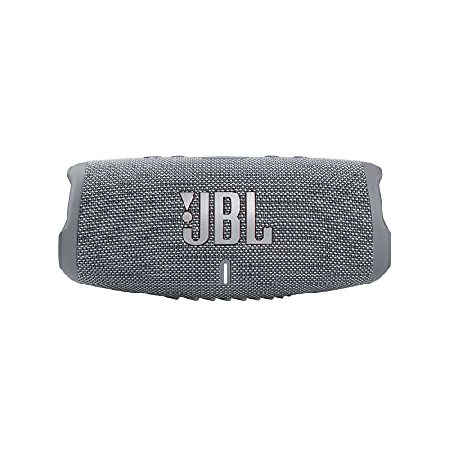 JBL Charge 5 Portable Bluetooth Speaker with Deep Bass, IP67 Waterproof and Dustproof, Up To 20 Hours of Playtime, Built-in Powerbank - Black