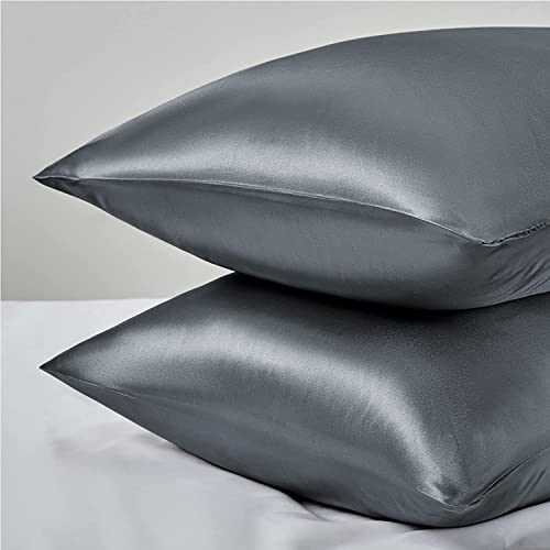 Bedsure Satin Pillow Cases 2 Pack Queen -