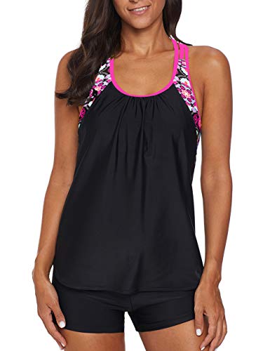 Bsubseach Racerback Tankini Swimsuit