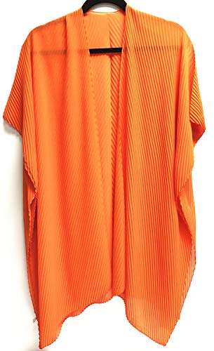 Belle Dame Women’s Sheer Chiffon Draped Kimono Loose Cardigan