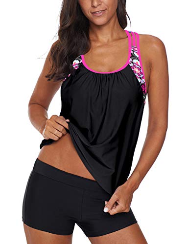 Bsubseach Racerback Tankini Swimsuit