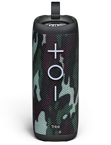 Tribit StormBox Bluetooth Speaker - 24W Portable Speaker, 360° Full Surround Sound, Enhanced Bass, Wireless Dual Pairing, IPX7 Waterproof, 20-Hour Playtime, 66ft Bluetooth Range Outdoor Speaker