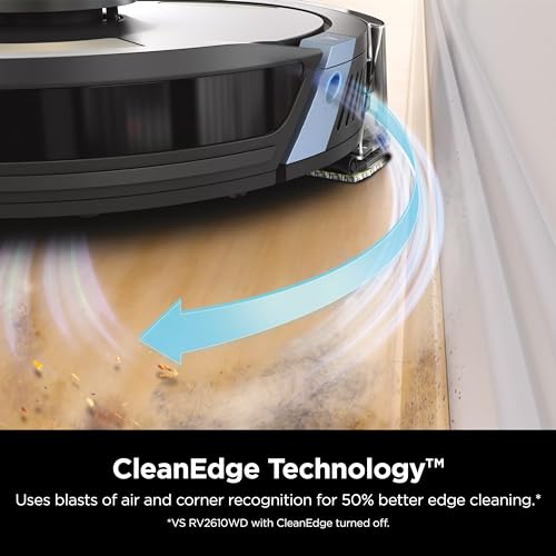 Shark AI Ultra 2-in-1 Robot Vacuum & Mop with Sonic Mopping, Matrix Clean, Home Mapping, HEPA Bagless Self Empty Base and 2 Microfiber Mopping Pads