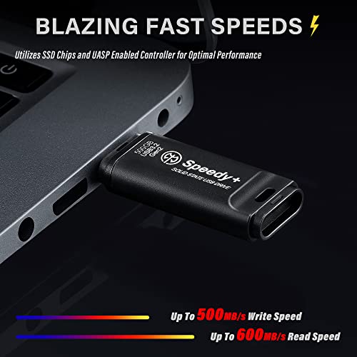 AXE MEMORY Portable SSD 500GB Solid State USB Drive