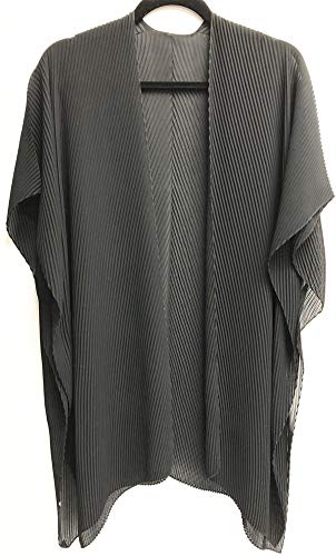 Belle Dame Women’s Sheer Chiffon Draped Kimono Loose Cardigan