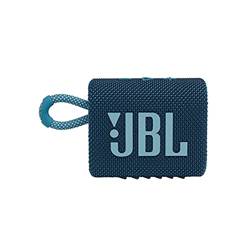 JBL Go 3: Portable Speaker with Bluetooth, Built-in Battery, Waterproof and Dustproof Feature Black