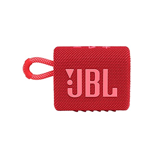 JBL Go 3: Portable Speaker with Bluetooth, Built-in Battery, Waterproof and Dustproof Feature Black