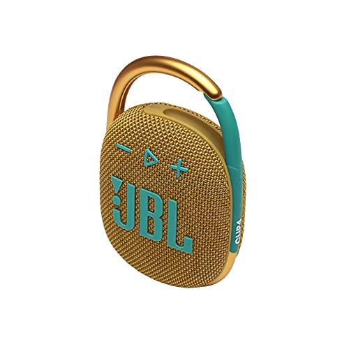 JBL Clip 4 - Portable Mini Bluetooth Speaker, Big Audio and Punchy bass, Integrated Carabiner, IP67 Waterproof and dustproof, 10 Hours of Playtime, Speaker for Home, Outdoor and Travel - (Blue)