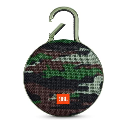 JBL Clip 3 Portable Waterproof Wireless Bluetooth Speaker with up to 10 Hours of Battery Life - Black