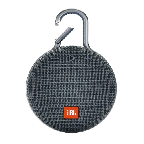 JBL Clip 3 Portable Waterproof Wireless Bluetooth Speaker with up to 10 Hours of Battery Life - Black