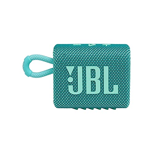 JBL Go 3: Portable Speaker with Bluetooth, Built-in Battery, Waterproof and Dustproof Feature Black