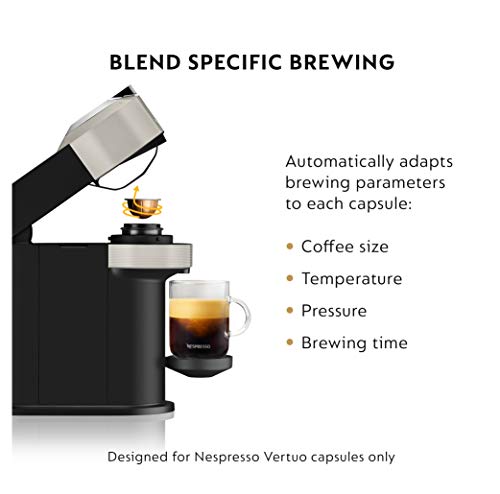 Nespresso® Vertuo Next Coffee and Espresso Machine by Breville, Light Grey