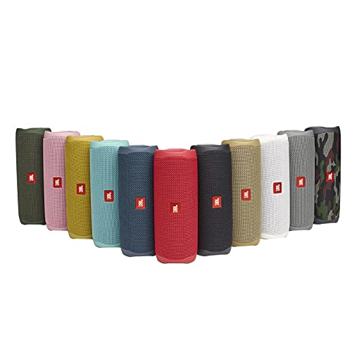 JBL Flip 5 Portable Waterproof Wireless Bluetooth Speaker with up to 12 Hours of Battery Life - Black