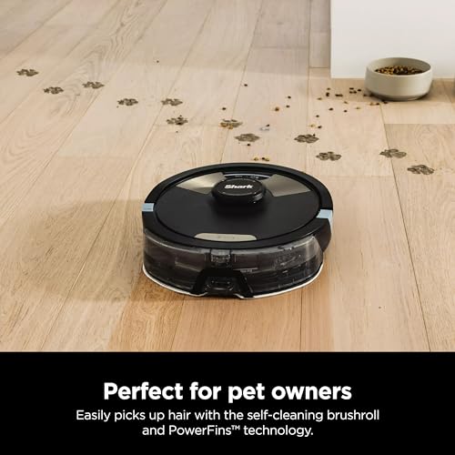 Shark AI Ultra 2-in-1 Robot Vacuum & Mop with Sonic Mopping, Matrix Clean, Home Mapping, HEPA Bagless Self Empty Base and 2 Microfiber Mopping Pads