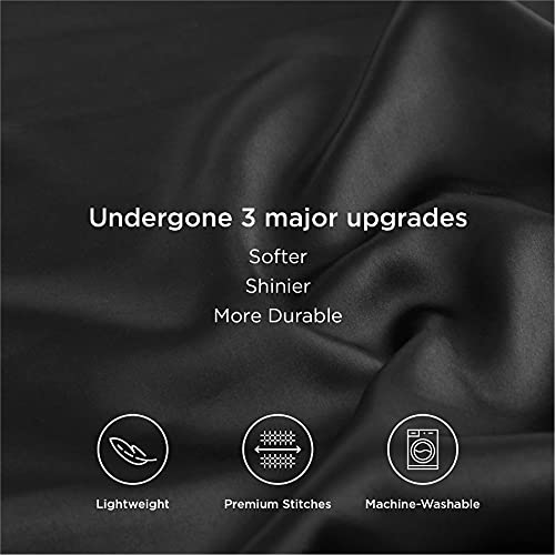 Bedsure Satin Pillow Cases 2 Pack Queen -