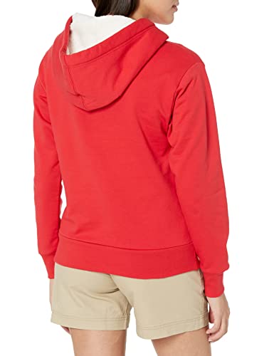 GAP womens Logo Sherpa Lined Hood Sweatshirt, Holiday Green, XX-Small US