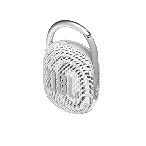 JBL Clip 4 - Portable Mini Bluetooth Speaker, Big Audio and Punchy bass, Integrated Carabiner, IP67 Waterproof and dustproof, 10 Hours of Playtime, Speaker for Home, Outdoor and Travel - (Blue)