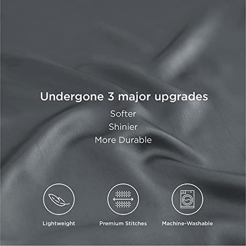 Bedsure Satin Pillow Cases 2 Pack Queen -