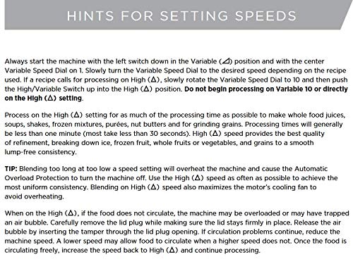 Vitamix 001372 Blender Professional-Grade Container, Self-Cleaning 64 oz, Black