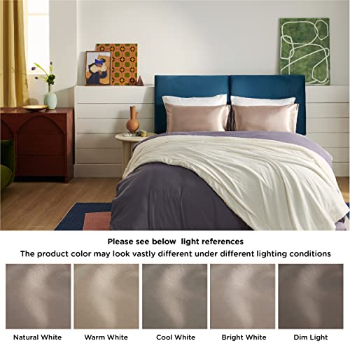 Bedsure Satin Pillow Cases 2 Pack Queen -