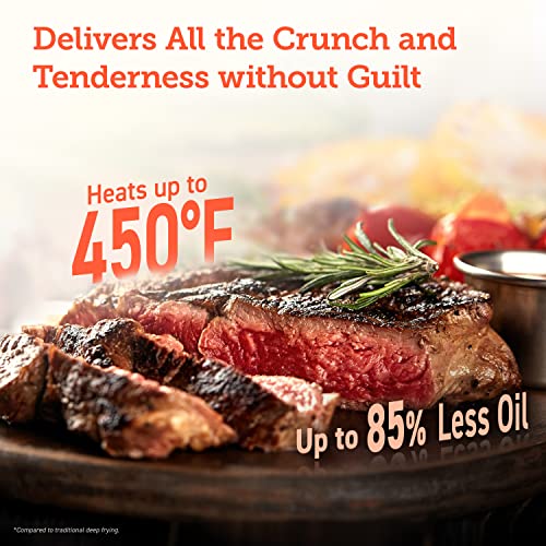 COSORI Air Fryer 5Qt(4.7L), 9-In-1 Less Oil Airfryer Oven, UP to 450℉, Quiet Operation, 30 Exclusive Recipes, Nonstick Basket, Compact, Dishwasher Safe