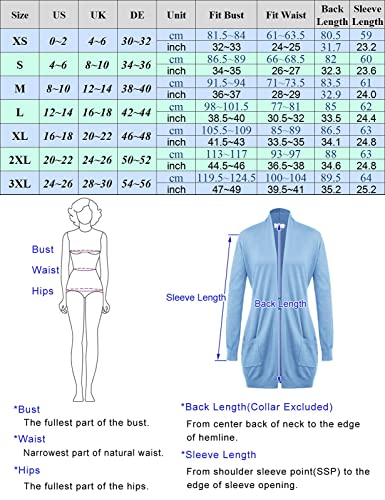 GRACE KARIN Women's Cardigan Sweater Color Block Long Sleeve Casual Long Sleeve Argyle Black S