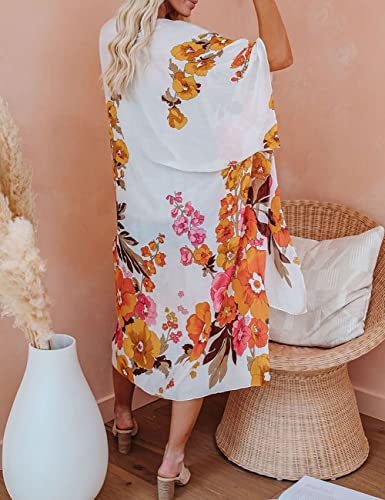 Bsubseach Pom Pom Kimono Cover Up for Bathing Suit Women Half Sleeve Cardigan Summer Bikini Beachwear Black