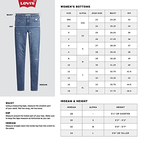 Levi's Women's New Boyfriend Jeans (Standard and Plus), Hawaii Blue (Waterless), 27