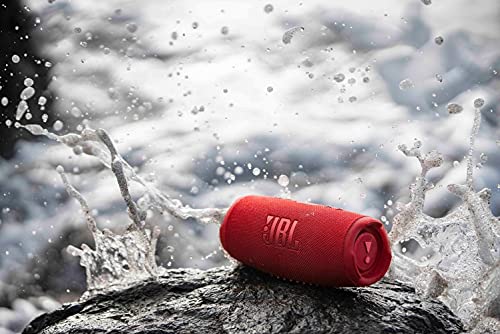 JBL Charge 5 Portable Bluetooth Speaker with Deep Bass, IP67 Waterproof and Dustproof, Up To 20 Hours of Playtime, Built-in Powerbank - Black