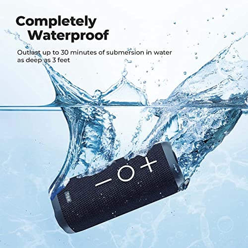 Tribit StormBox Bluetooth Speaker - 24W Portable Speaker, 360° Full Surround Sound, Enhanced Bass, Wireless Dual Pairing, IPX7 Waterproof, 20-Hour Playtime, 66ft Bluetooth Range Outdoor Speaker