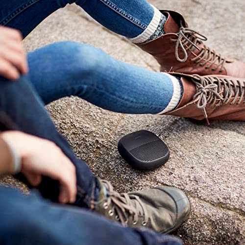 Bose SoundLink Micro Bluetooth Speaker: Small Portable Waterproof Speaker With Microphone, Black