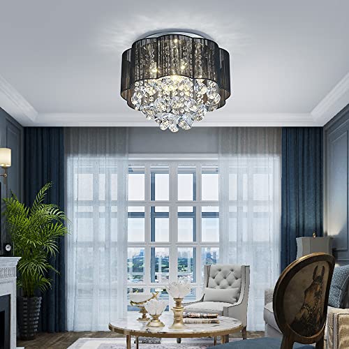 AGV LIGHTING 20102 Crystal Ceiling Light Fixture