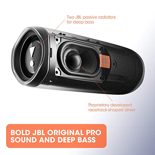 JBL Flip 5 Portable Waterproof Wireless Bluetooth Speaker with up to 12 Hours of Battery Life - Black
