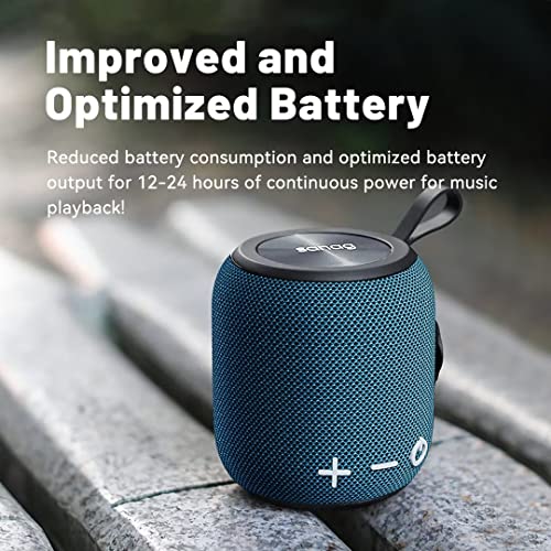 Sanag Portable Bluetooth Speaker, Bluetooth 5.0 Dual Pairing Loud Wireless Mini Speaker, 360 HD Surround Sound & Rich Stereo Bass,24H Playtime, IPX67 Waterproof for Travel, Outdoors, Home and Party