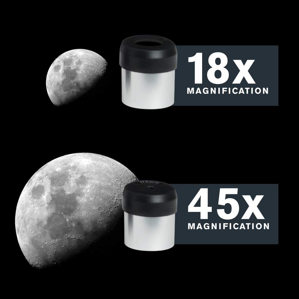 Celestron - 70mm Travel Scope - Portable Refractor Telescope - Fully-Coated Glass Optics - Ideal Telescope for Beginners - BONUS Astronomy Software Package