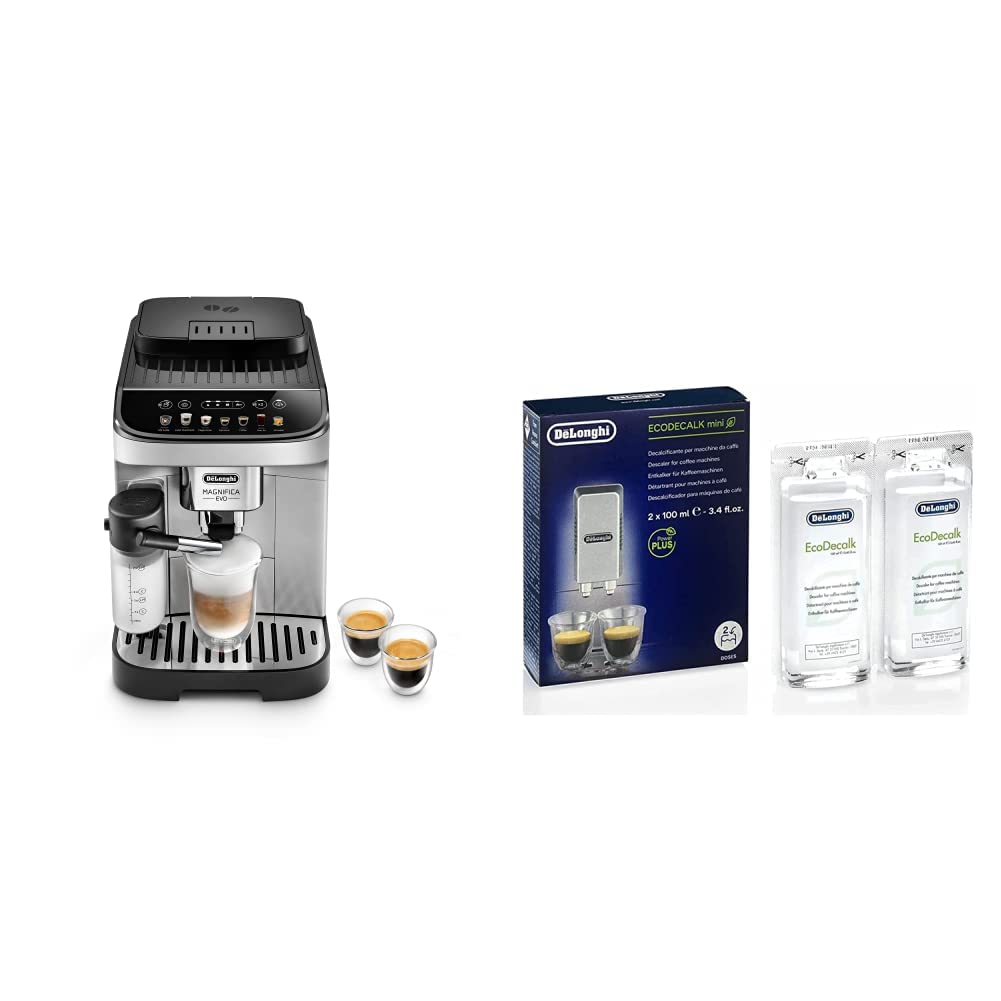 De'Longhi ECAM29084SB Magnifica Evo with LatteCrema System Coffee and Espresso Machine, Silver