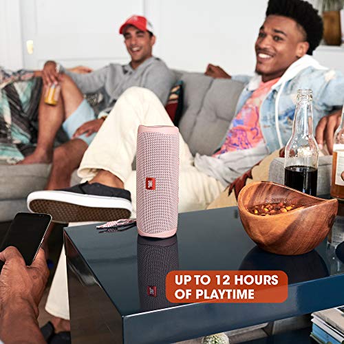 JBL Flip 5 Portable Waterproof Wireless Bluetooth Speaker with up to 12 Hours of Battery Life - Black