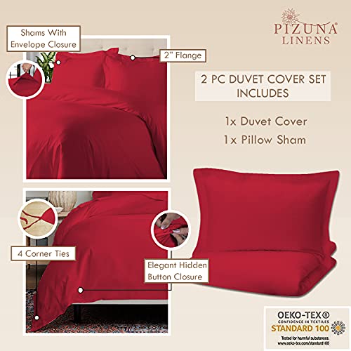 Pizuna 400 Thread Count Cotton Full-Size-Bed-Sheets-Set,